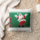 クリスマス サンタ スロー ピロー (ブランケット)