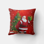 クリスマス サンタ スロー ピロー (裏面)