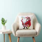 クリスマス サンタ スロー ピロー (椅子)