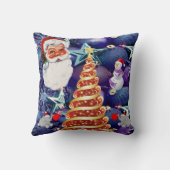 クリスマス サンタ スロー ピロー (裏面)
