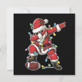 クリスマス サンタ ダブ フォワード クリスマス フットボール (正面)