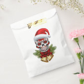 クリスマス サンタ ハット デイ オブ ザ デッド スカル フェイバーバッグ (封をした状態)