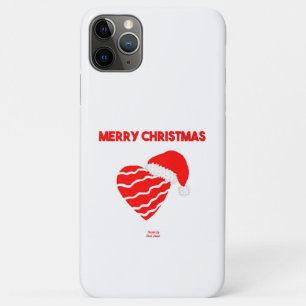 クリスマス·サンタ·ハートApple iPhone 11 Pro Maxケース