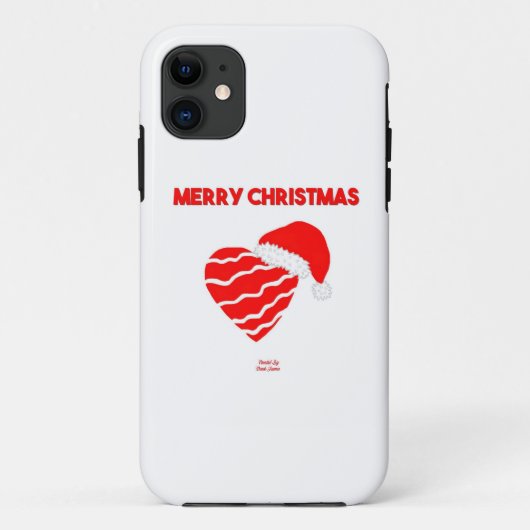 クリスマス·サンタ·ハートApple iPhone SE/5/5Sケース Case-Mate iPhoneケース (裏面)