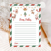 クリスマス サンタ パパのジョーク ベビーシャワー ゲーム カード