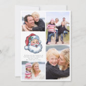 クリスマス サンタ フォト コラージュ (正面)