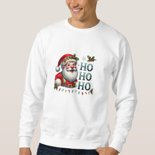 クリスマス サンタ プリント Tシャツ (正面)