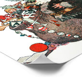 クリスマス・サンタ・ホリデー ポスター (角)