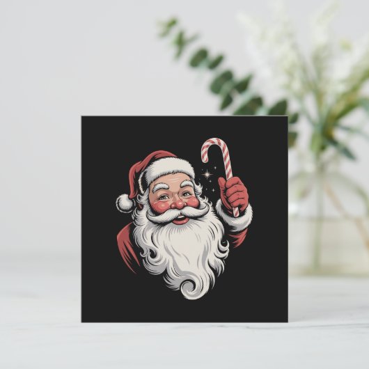 クリスマス サンタ レトロ ギフト ヴィンテージ (スタンド正面)