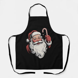 クリスマス サンタ レトロ ギフト ヴィンテージ エプロン
