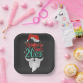 クリスマス，サンタ，誕生日，記念日，ギフト，トナカイ ペーパープレート (パーティー)