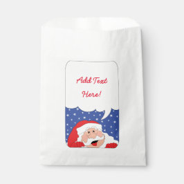 クリスマス サンタSAYS パーソナライズド パーティーグッズ袋 フェイバーバッグ