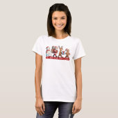 クリスマス サンタTシャツ Tシャツ (正面フル)