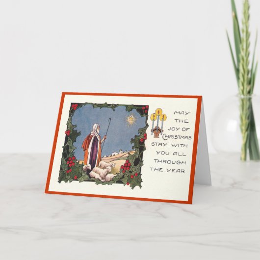 クリスマス・シェパード シーズンカード (正面)