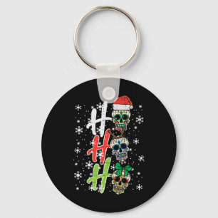 クリスマス シュガースカル ホホホ Xmas メキシコ メンズ キーホルダー