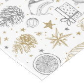 クリスマス ショートテーブルランナー (コーナー)