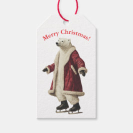 クリスマス シロクマ ギフトタグ