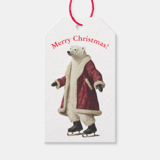 クリスマス シロクマ ギフトタグ