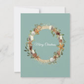 クリスマス・シーシェル星魚サンドドルトロピカル カード (正面)