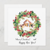 クリスマス！ シーズンカード (正面/裏面)