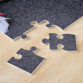 クリスマス-シーズー(犬) Tzu - Sadie ジグソーパズル (側面)