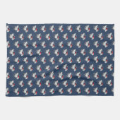 クリスマス・シープ キッチンタオル (横)
