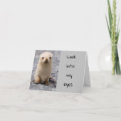 クリスマス・シールは「あなた」に「聖降誕祭お目出とう」と言う シーズンカード (正面)