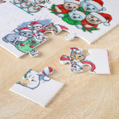 クリスマス ジグソーパズル (側面)