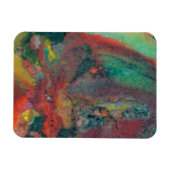 クリスマス・ジャスパーの接写 マグネット (横)