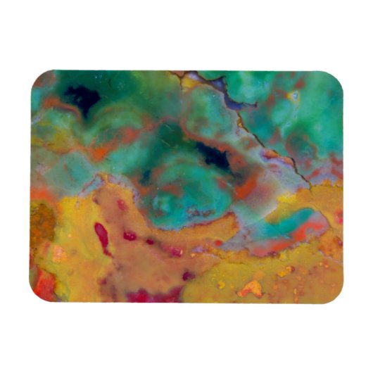 クリスマス・ジャスパー接写 マグネット (横)