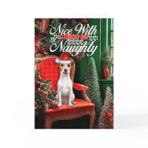 クリスマス・ジャック・ラッセル・テリアいけな・ドッグまたはニース