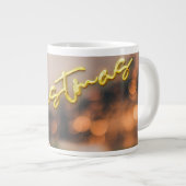 クリスマス ジャンボコーヒーマグカップ (正面右)