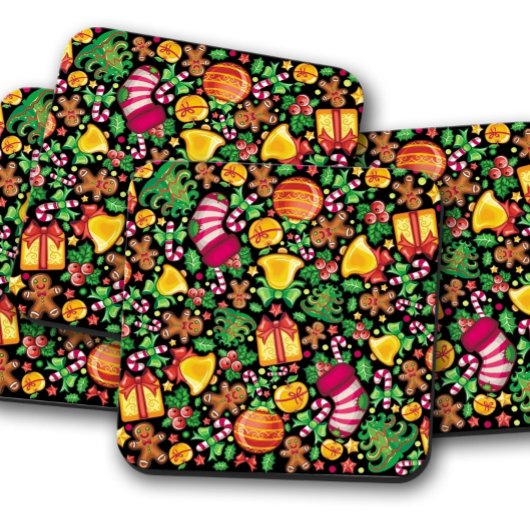 クリスマス・ジュビリー | Christmas Corkコースターセット コースター