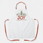 クリスマス・ジョイ エプロン (正面)