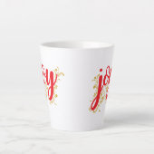 クリスマス・ジョイ カフェラテマグ (正面)