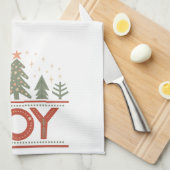 クリスマス・ジョイ キッチンタオル (四つ折り)