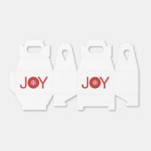 クリスマス ジョイ ギフト ボックス (折り畳みなし)