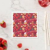 クリスマス・ジョイ スタンダードカクテルナプキン (インサイチュ)