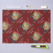 クリスマス・ジョイ・トゥ・ザ・ワールド・出生  薄葉紙 (クラフト)