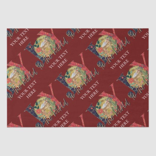 クリスマス・ジョイ・トゥ・ザ・ワールド・出生  薄葉紙 (正面)