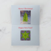 クリスマス・ジョイ・ホリデー・カード シーズンカード (内部)