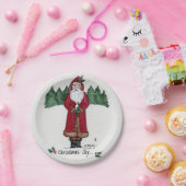 「クリスマス・ジョイ」父のクリスマスとハト ペーパープレート (パーティー)