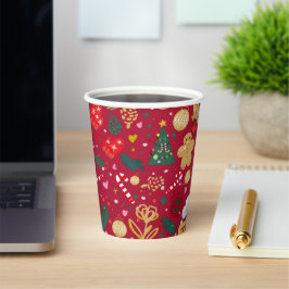 クリスマス・ジョイ 紙コップ