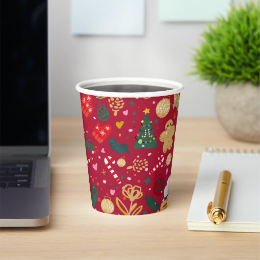 クリスマス・ジョイ 紙コップ (インサイチュ)