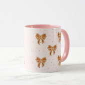 クリスマス・ジンジャーパンの女性 マグカップ (正面右)