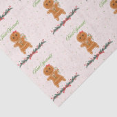 クリスマス・ジンジャーパンの女性 薄葉紙 (詳細)