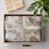 クリスマス・ジンジャーパン・ラウンド 薄葉紙 (ギフト)