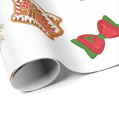 クリスマス・ジンジャーパン ラッピングペーパー (ロールコーナー)