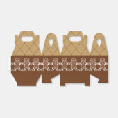 クリスマス・ジンジャーブレッド・ボーイズ・ギフトボックス フェイバーボックス (折り畳みなし)