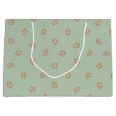 クリスマス・ジンジャーブレッド・ボーイ ラージペーパーバッグ (正面)